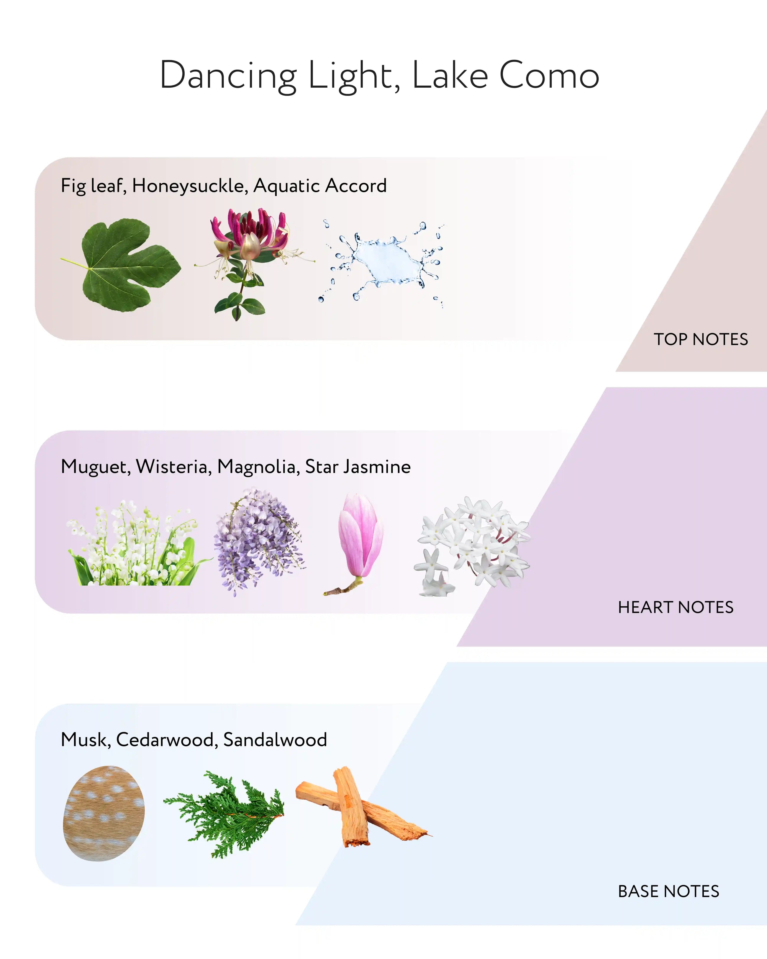 Dancing Light, Lake Como Candle Refill, 300g