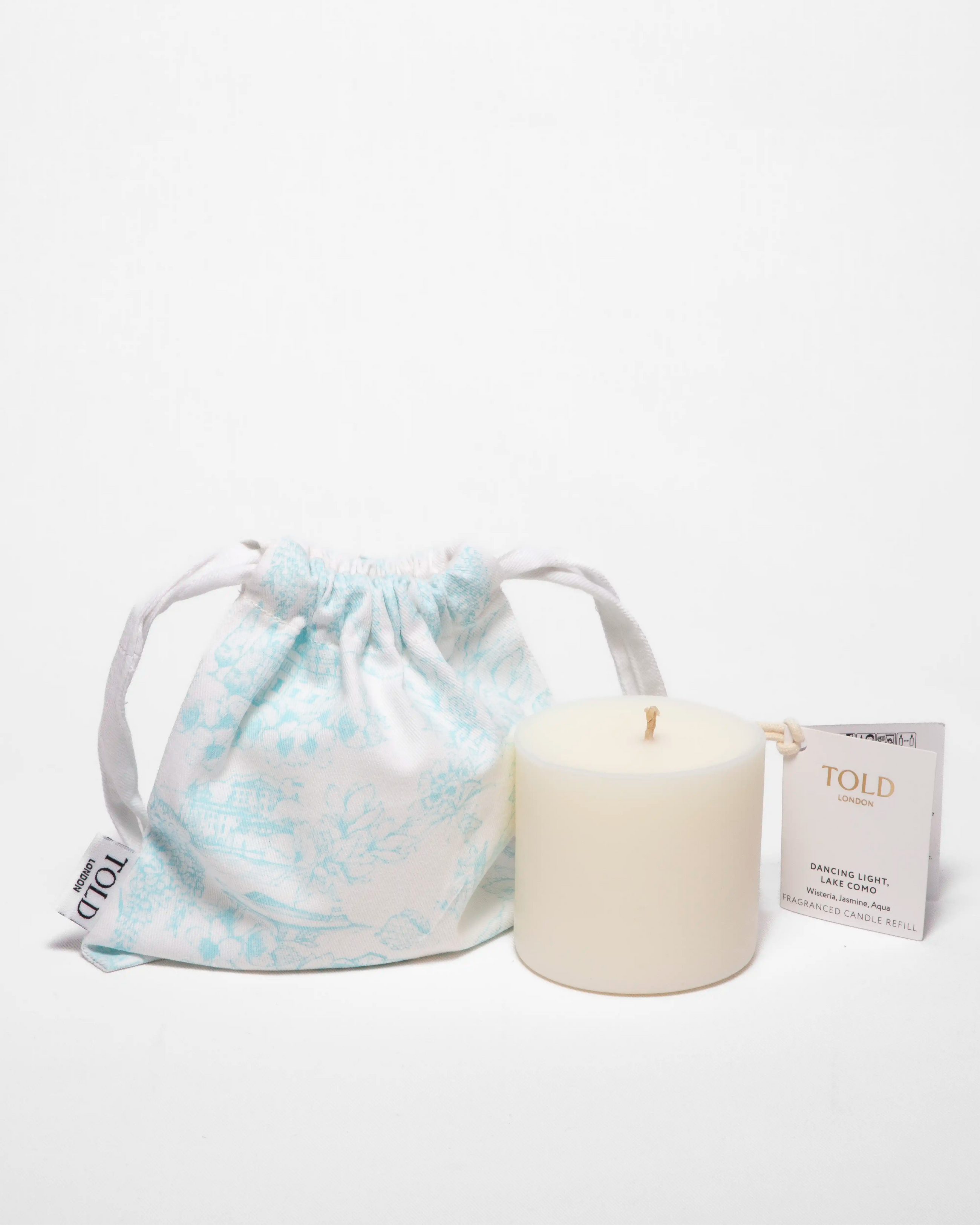 Dancing Light, Lake Como Candle Refill, 300g