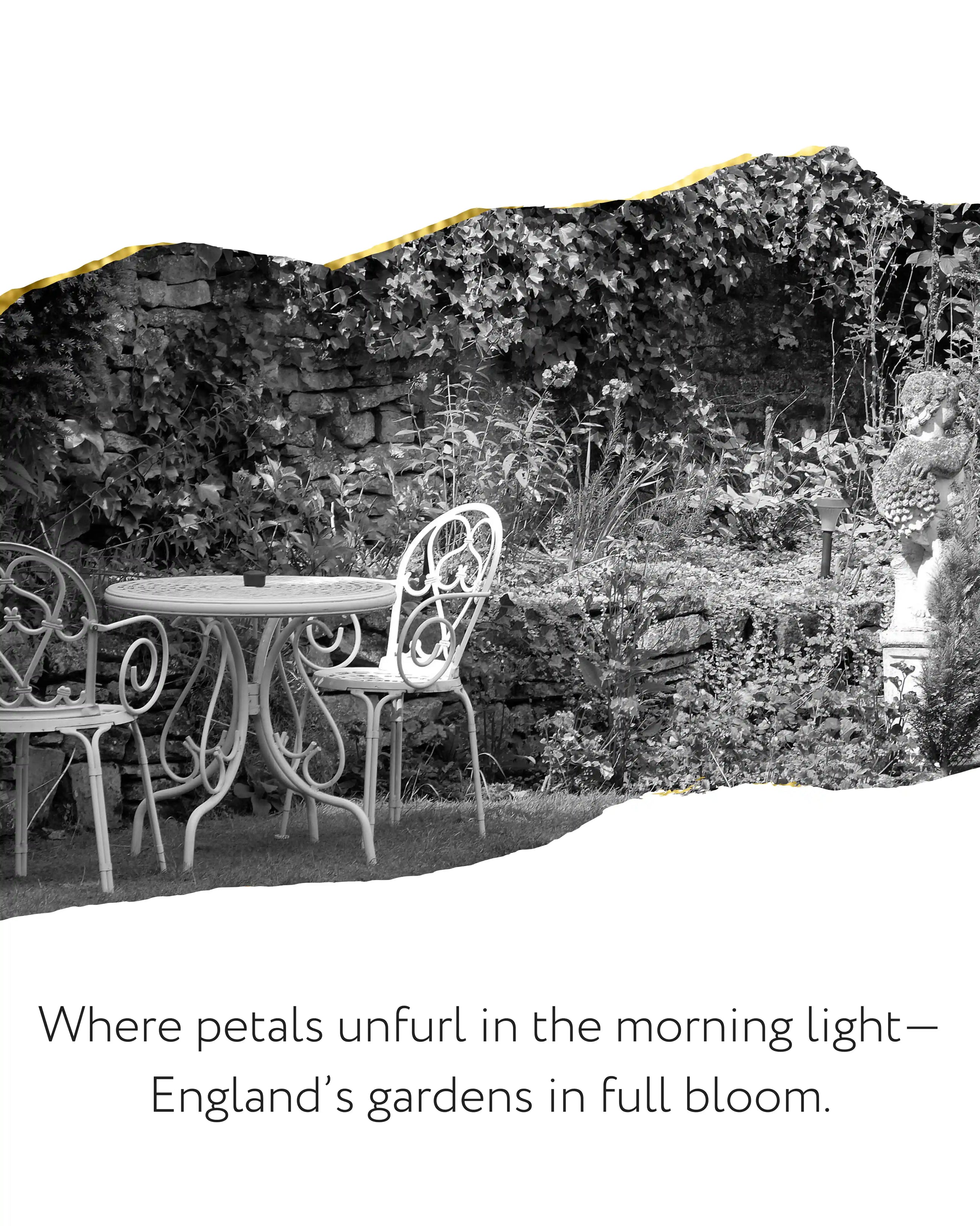 شمعة حدائق جلورياس، إنجلترا، 300 جرام