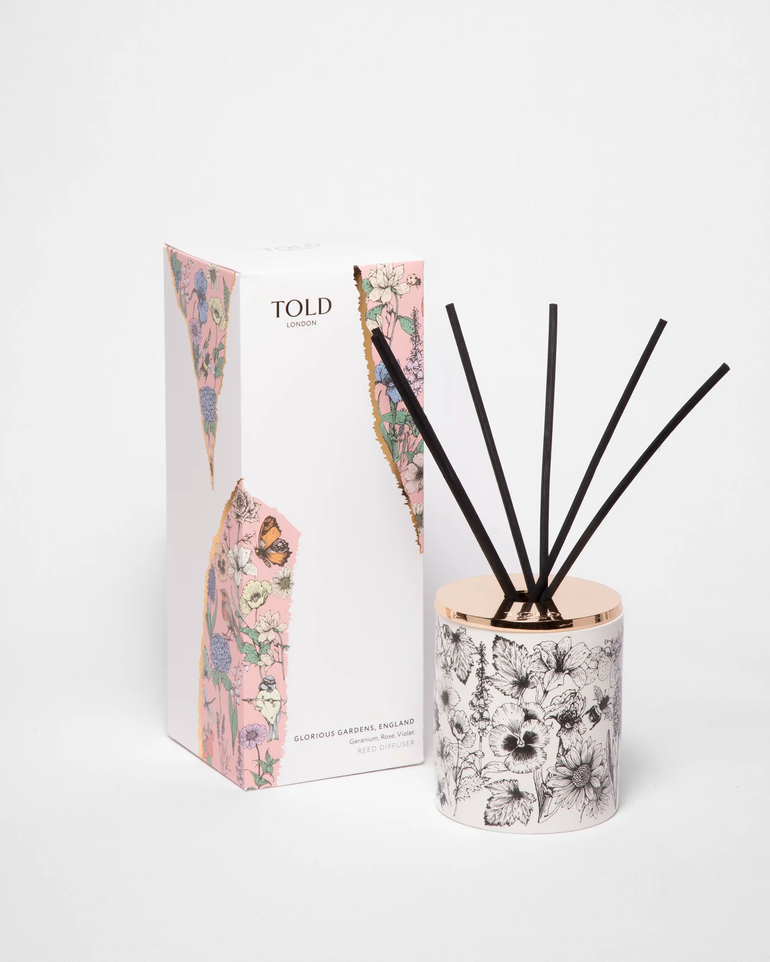 Difuzér Glorious Gardens, Anglie, 200 ml