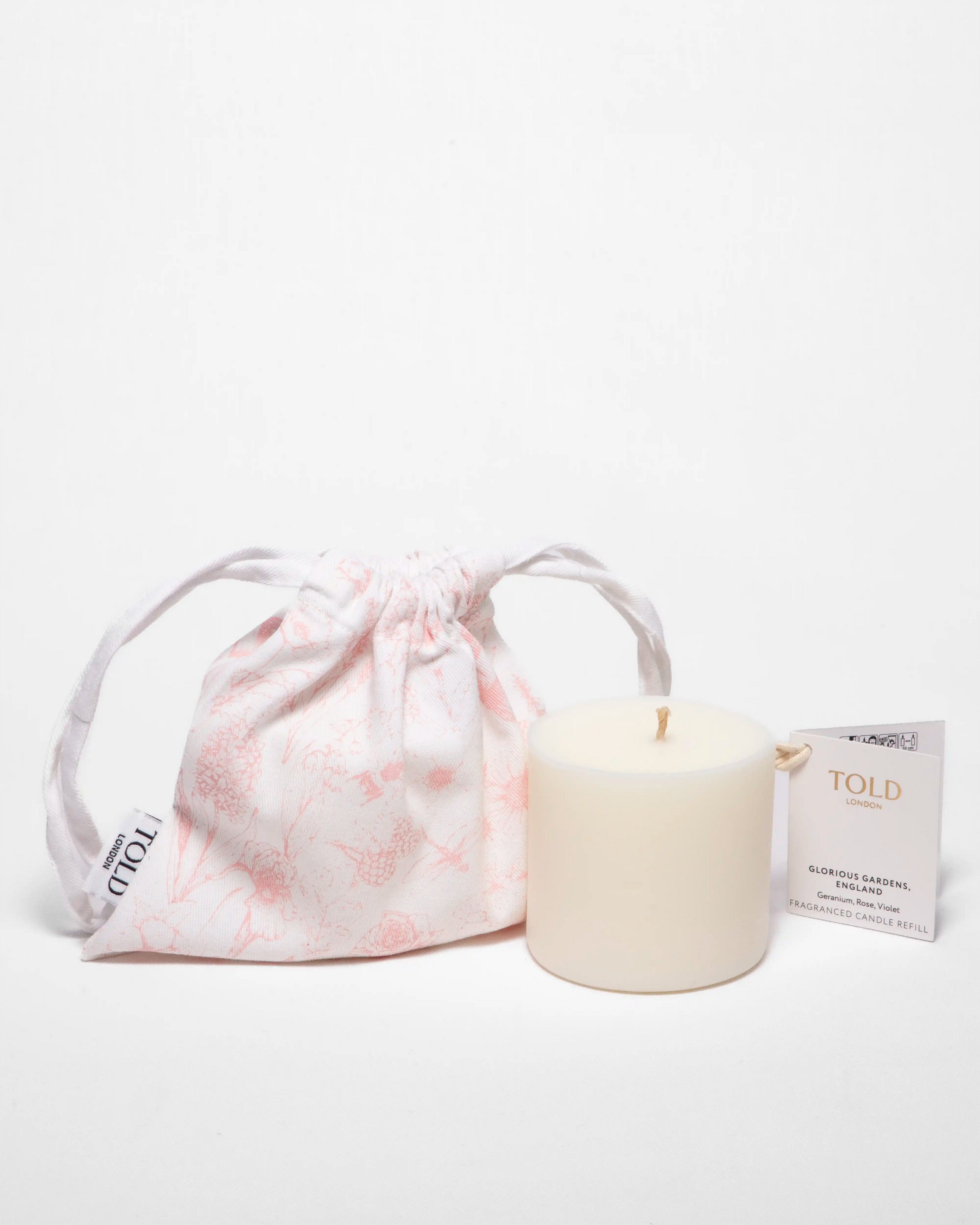 Glorious Gardens, England Candle Refill, 300g