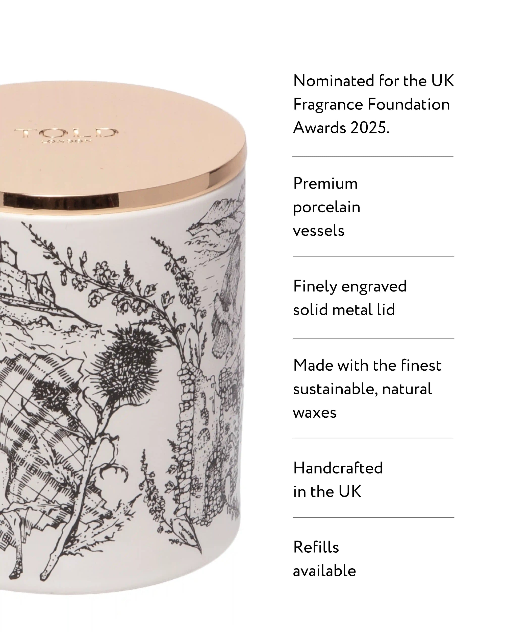 Highland Retreat, İskoçya Mum, 300g