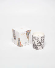 City Grandeur, London 80g 香氛蜡烛，盛于插画瓷器皿中