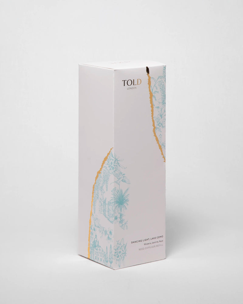 Recharge pour diffuseur Dancing Light, Lac de Côme, 200 ml